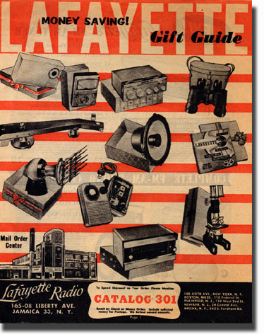 picture of 1956 Lafayette Sale catalog