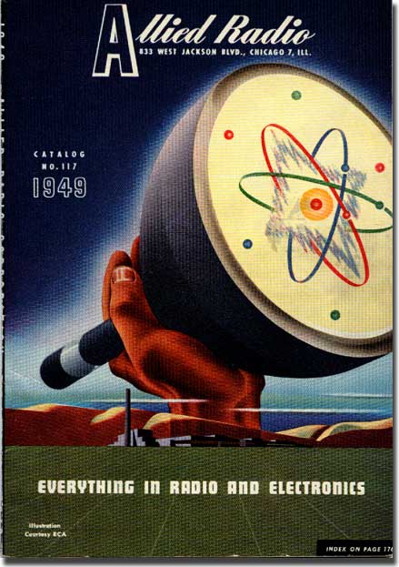 picture of cover of 1949 Allied Radio catalog