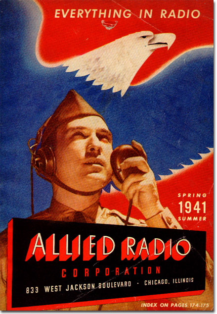 picture of Allied Radio Spring Summer catalog cover
