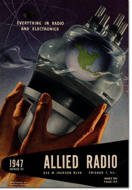 picture of 1947 Allied Radio catalog