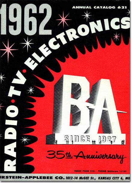 picture of 1962 Burstein Applebee radio catalog