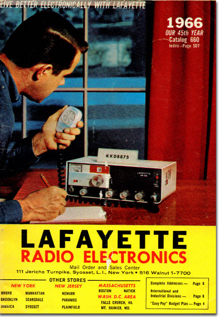 picture of 1966 Lafayette Radio catalog
