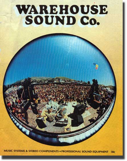 picture of 1975 Sound Warehouse catalog