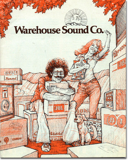 picture of 1981 Warehouse Sound catalog