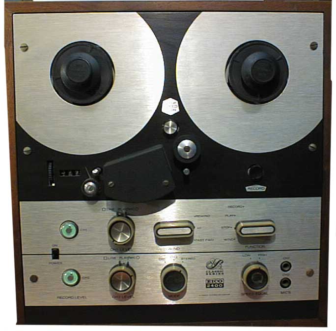 Eico 2400 in Reel2ReelTexas.com vintage reel to reel tape recorder collection