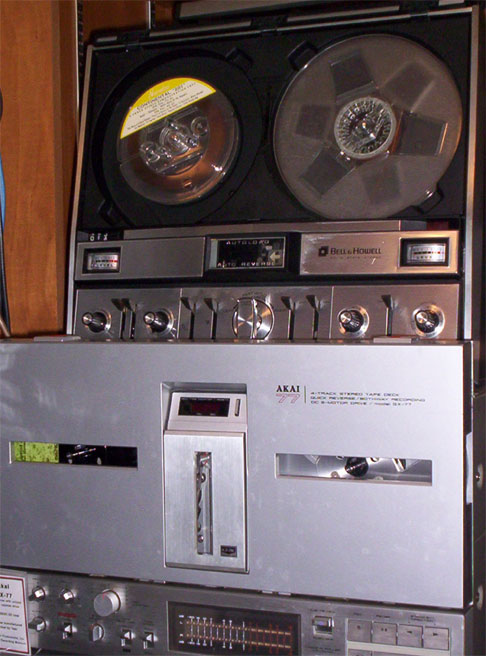 picture of   Phantom Productions Akai GX-77 reel tape recorder