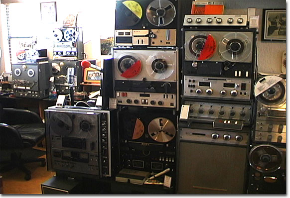 How do you find open-reel tape recorders?