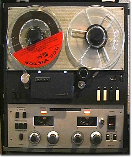 picture of Sony 777 Limited Edition professional reel to reel tape recorder