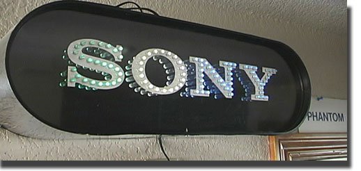 picture of Sony store sign