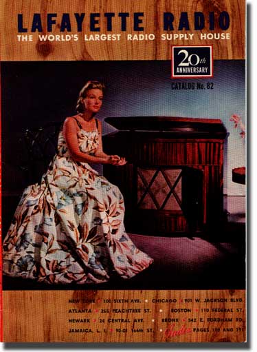 picture of 1941 Lafayette Radio catalog cover