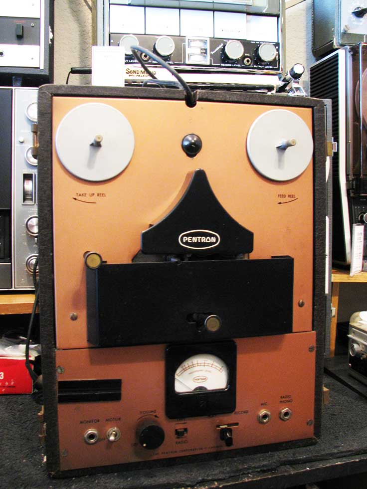 Phantom's Vintage Reel 2 Reel Tape Recorder Online Museum Inventory P to R