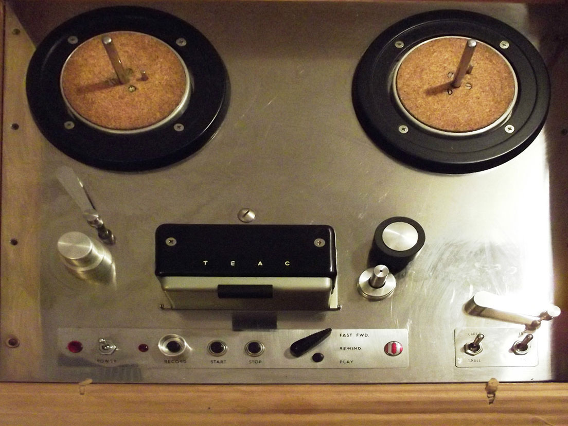 Phantom's Vintage Reel 2 Reel Tape Recorder Online Museum Inventory A