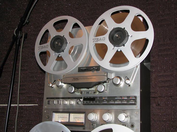 Teac X1000R reel to reel tape recorder in the Reel2ReelTexas.com's vintage recording collection