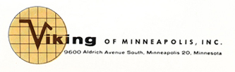 Viking of Minneapolis logo in the Museum of Magnetic Sound Recording
