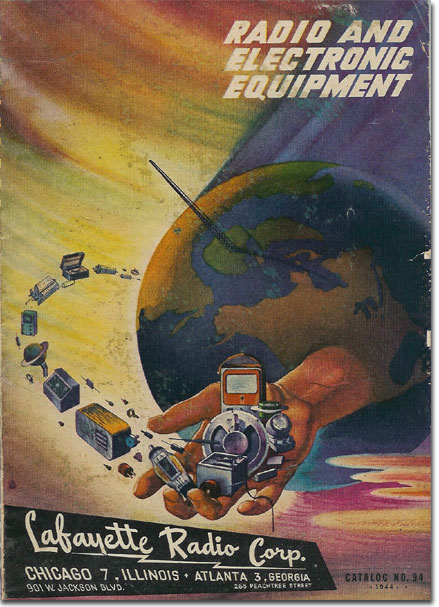 picture of 1944 Lafayette Radio catalog cover