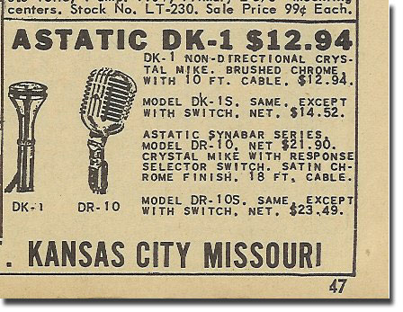 picture of 1957 McGee Radio catalog