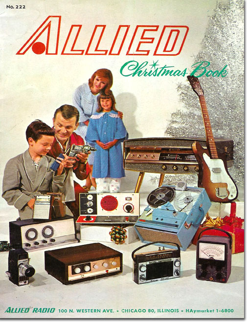 picture of 1962 Allied radio Christmas Sale Catalog