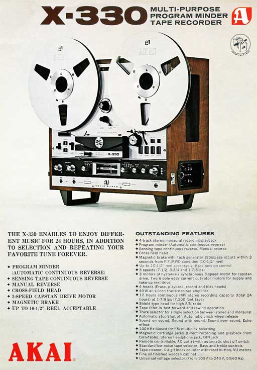 A Revox A77 reel to reel tape recorder mounted into a wheeled stand with a  Denoiser SNR 2000 Audio I