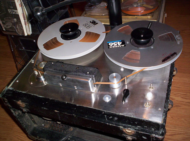 picture of Ampex 400 reel tape recorder in the Reel2ReelTexas.com vintage r...